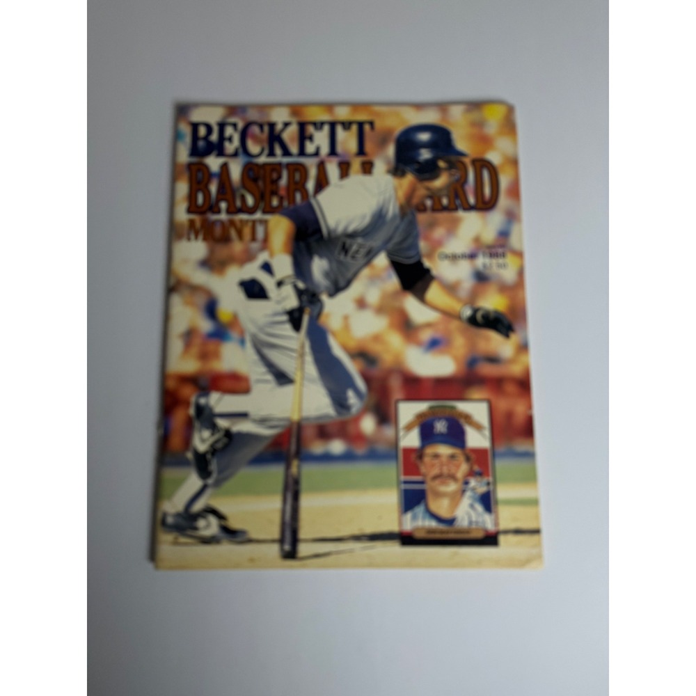 Beckett Baseball Card Monthly October 1988 Dave Winfield Issue 43 Vintage Guide